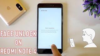Get the Face Unlock feature on Redmi Note 4 MIUI 9 Any Xiaomi device with MIUI 9 now