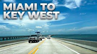 Miami to Key West Drive in July 2022