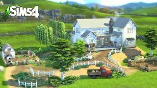 본격 농장생활을 위한 패밀리하우스  심즈4 건축 NOCC The Sims 4 Speed Build