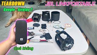 Khui loa JBL Link Portable xem thử nội thất có gì khác với loa JBL Bình thường  Vua2hand Teardown