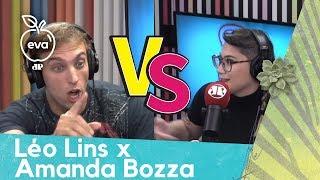 Clima esquenta entre Léo Lins e Amanda Bozza ao vivo