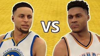 STEPHEN CURRY vs. RUSSELL WESTBROOK  NBA2K18 MIXTAPE