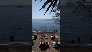 Eros Beach Santorini Theros beach bar