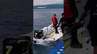 KEREN  SUARA MESIN F1 Powerboat Danau Toba #f1h2o #f1powerboat #danautoba