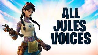 All Jules VoicesVoicelines in fortnite chapter 2 Season 3  Fortnite Henchman Voices