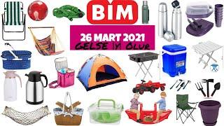 İLK SİZ İZLEYİN  BİM 26 MART 2021  Piknik Malzemeleri & Yaz ÜrünleriBİM İNDİRİMLERİ {BİM Aktüel