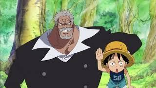 Luffy rencontre pour la première fois Ace et DadanVF