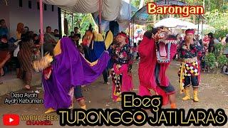 Barongan Ebeg TURONGGO JATI LARAS  Pementasan Desa Ayah Kecamatan Ayah Kebumen