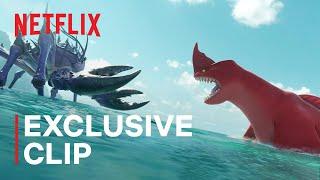 The Sea Beast  Exclusive Monster Battle Clip  Netflix