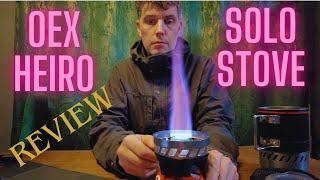 OEX Heiro Solo Stove Review and specs