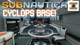 Subnautica-  How to use the Cyclops as a base