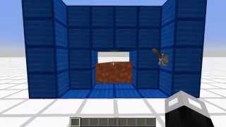 Minecraft - 2x2 Lava Door