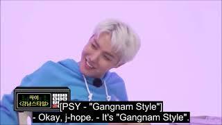 J-Hope BTS singing PSYs Gangnam Style