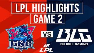 LNG vs BLG Highlights Game 2  LPL 2024 Spring  LNG Esports vs Bilibili Gaming