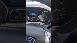 Ford Focus 2012 Parking Aid Malfunction