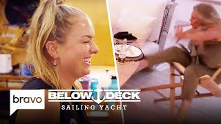 A Charter Guest Wipes Out Twice  Below Deck Sailing Yacht Highlight S4 E1  Bravo