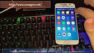 How to bypass samsung account lock  reactivation lock android 7.0 on s6  s6Edge. Best and easy way