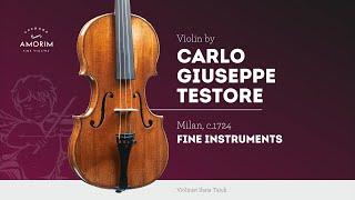 Violin by Carlo Giuseppe Testore Milan c.1715