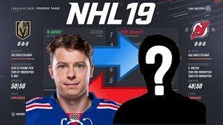 NHL 19 - NIKITA GUSEV TO NEW JERSEY TRADE SIMULATION