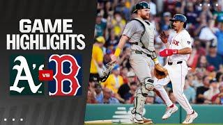 As vs. Red Sox Game Highlights 71124  MLB Highlights