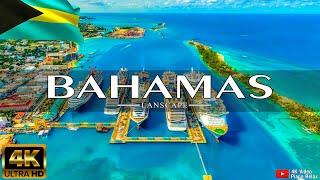 FLYING OVER BAHAMAS 4K UHD - Relaxing Music Along With Beautiful Nature Videos - 4K Video HD