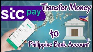 Stc Pay to Philippine Bank  How to transfer money from Stc Pay to bank account  Online remittance