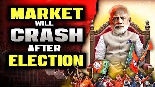 NIFTY Crash Coming?  Why Markets Falling? Ahead of Elections in 2024  Harsh Goela