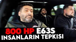 Yeni Yazılım Ve Egzoz Sesine İnsanların Tepkisi - Mercedes W213 E63s stage 2+ Korkutucu