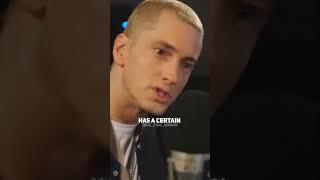 Eminem talks about how he writes his songs #eminem  #rap