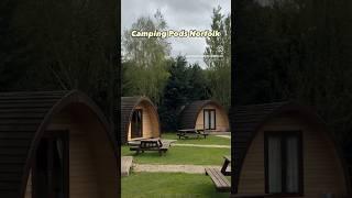 Beautiful Camping Pods Norfolk️#pods#staycation #norfolk#uk#explore #travel #shorts#viralaudio
