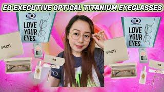 EO Executive Optical Titanium Eyeglasses Review  Nearsightedness myopia and my experience Part 1