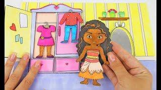 PAPER WARDROBE FOR DOLL MAKING DRAWING DRESSES FOR GIRLS HOW TO MAKE