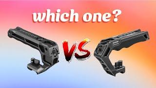 Neewer & SmallRig  NATO Top Handles comparison. Which one to pick? #neewer #smallrig