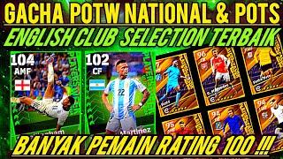 SAATNYA GACHA POTW NATIONAL & POTW ENGLISH LEAGUE TERGG RATINGNYA BIKIN  LUPA NABUNG KOIN ANJ44YYY