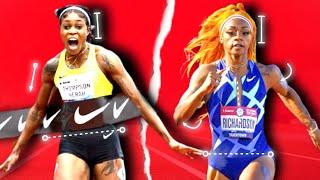 Elaine Thompson Vs ShaCarri Richardson TECHNIQUE ANALYSIS