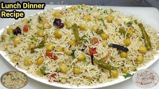 Tasty Kabuli Chana Pulao Recipe  काबुली चना पुलाव और रायता  Pulao Recipe  Veg Pulav  Chef Ashok