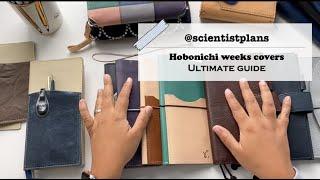 Hobonichi Weeks covers - Ultimate guide #hobonichiweeks