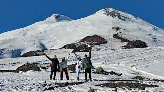Эльбрус - 5642 м. Высочайшая вершина России и Европы