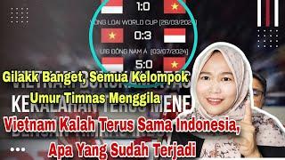 MENGGILA TIMNAS INDONESIA VIETNAM KALAH TERUS SAMA INDONESIA APA YANG TERJADI‼️MALAYSIAN REACTION