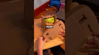 He Made His Own Steering Wheel With Cardboard kristineweicker49