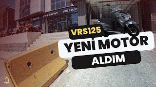 YENİ MOTORUM  RKS VRS 125 FRECCİA ÖN İNCELEME