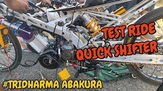 TRIDHARMA ABAKURA TERAPKAN QUICK SHIFTER DI MOTOR FFA  PANTAU YUKSS