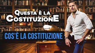 Cos’è la COSTITUZIONE?  Avv. Angelo Greco