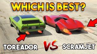 GTA 5 ONLINE  TOREADOR VS SCRAMJET WHICH IS BEST?