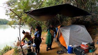 Acampamento Trairão Peixes Gigantes na Nossa frente Pescaria de piau