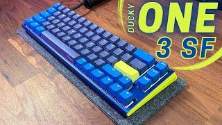 Ducky One 3 SF Review & Sound Test Best out of the box 65% Gaming Keyboard?