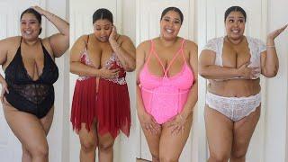 Amazon Valentines Day Plus Size Lingerie Haul 2022 Under $20