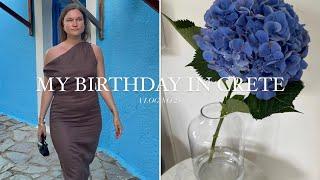 MY 36. BIRTHDAY IN CRETE ENGAGEMENT VIBES POLÈNE UNBOXING & SELLING DESIGNER PIECES  VLOG NO 25