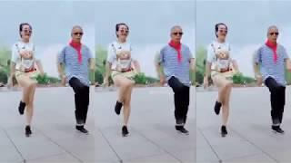 Quảng trường sôi động vũ điệu shuffle dance DanDan cùng chú Yang Yunpeng