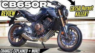 New 2023 Honda CB650R Review  Better than the CB750 Hornet?